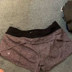 Lululemon shorts aligned